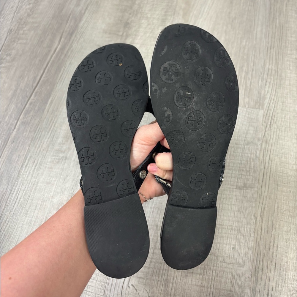 Tory Burch thong sandal in black size 7 - Picture 6 of 6
